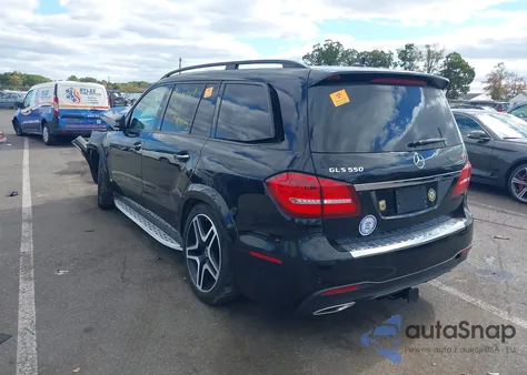 2018 Mercedes-Benz Gls 550 4Matic из США, поврежденный, VIN 4JGDF7DE6JB089170